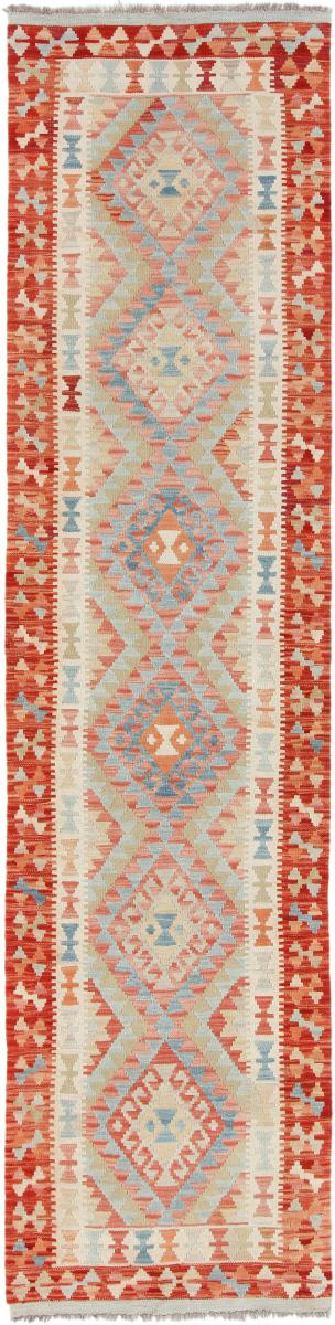 Tapete afegão Kilim Afegão 310x78 310x78, Tapete persa Tecido à mão