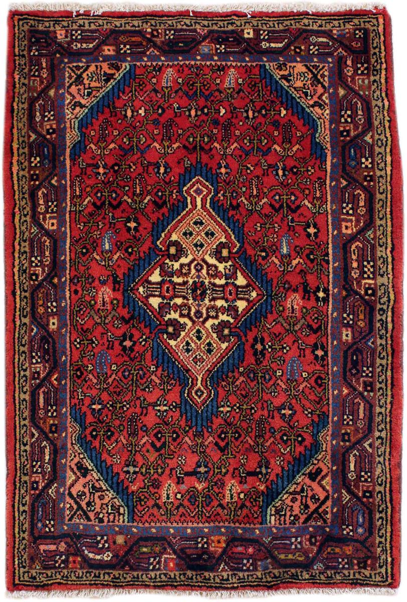 Persisk tæppe Hamadan 116x76 116x76, Persisk tæppe Knyttet i hånden