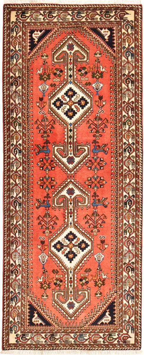 Περσικό χαλί Μπαφτιάρ Nasrabad 201x81 201x81, Περσικό χαλί Οι κόμποι έγιναν με το χέρι