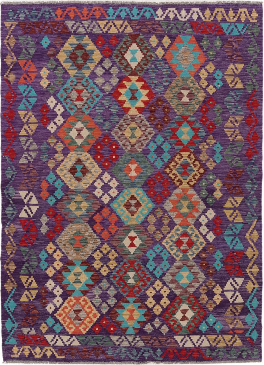 Tapete afegão Kilim Afegão Heritage 248x182 248x182, Tapete persa Tecido à mão