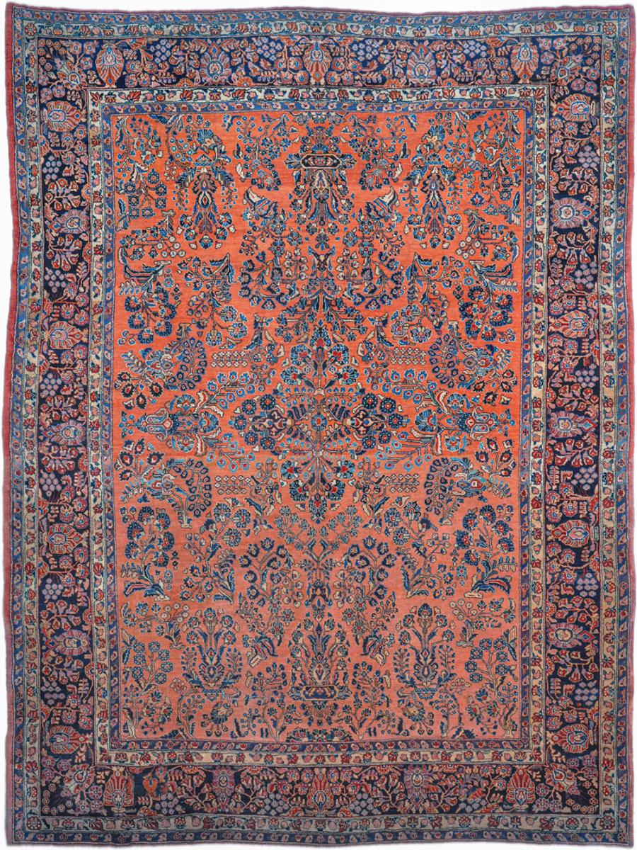 Persialainen matto American Sarough Antiikki 349x269 349x269, Persialainen matto Solmittu käsin