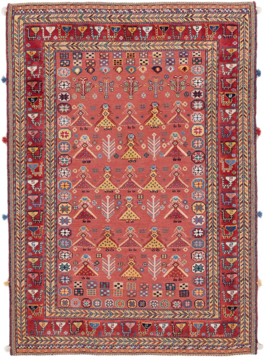 Persisk tæppe Nimbaft Z 149x106 149x106, Persisk tæppe Knyttet i hånden