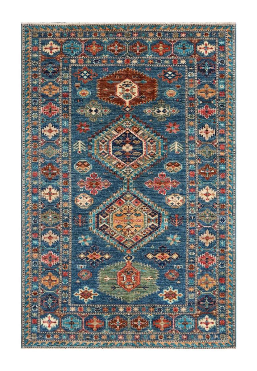 Afghansk tæppe Kazak Ghazni 191x123 191x123, Persisk tæppe Knyttet i hånden