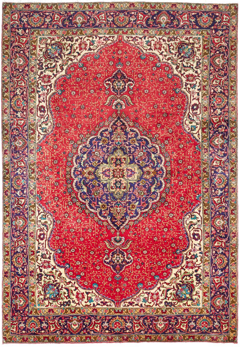 Persisk tæppe Tabriz 292x199 292x199, Persisk tæppe Knyttet i hånden