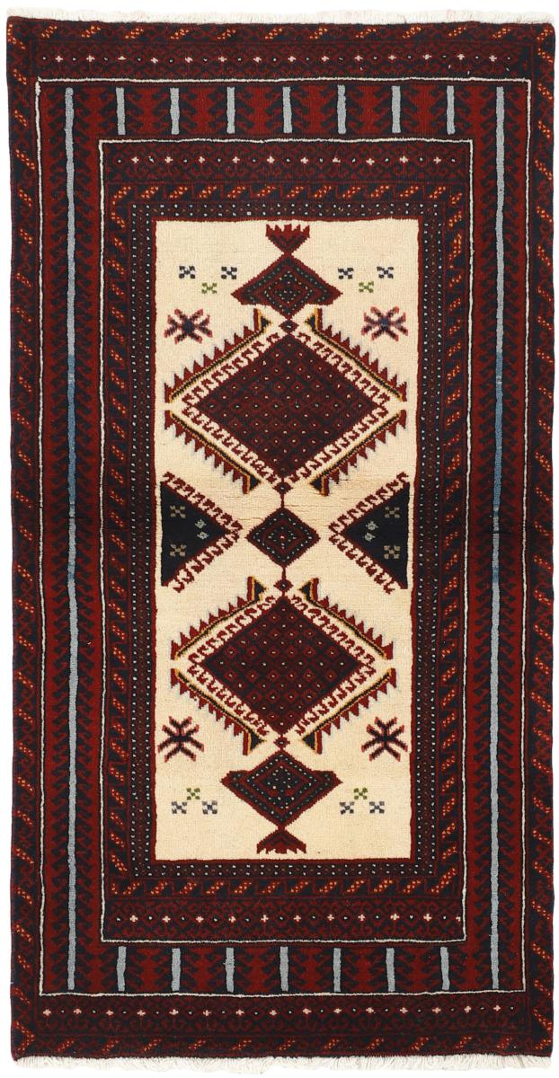 Tapis persan Baloutche 179x91 179x91, Tapis persan Noué à la main