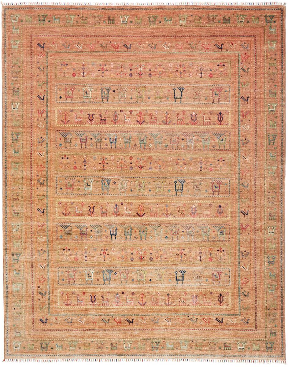 Pakistani rug Design Arijana 10'2"x8'1" 10'2"x8'1", Persian Rug Knotted by hand