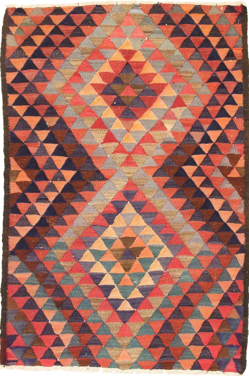 Tapete persa Kilim Fars 236x158 236x158, Tapete persa Tecido à mão
