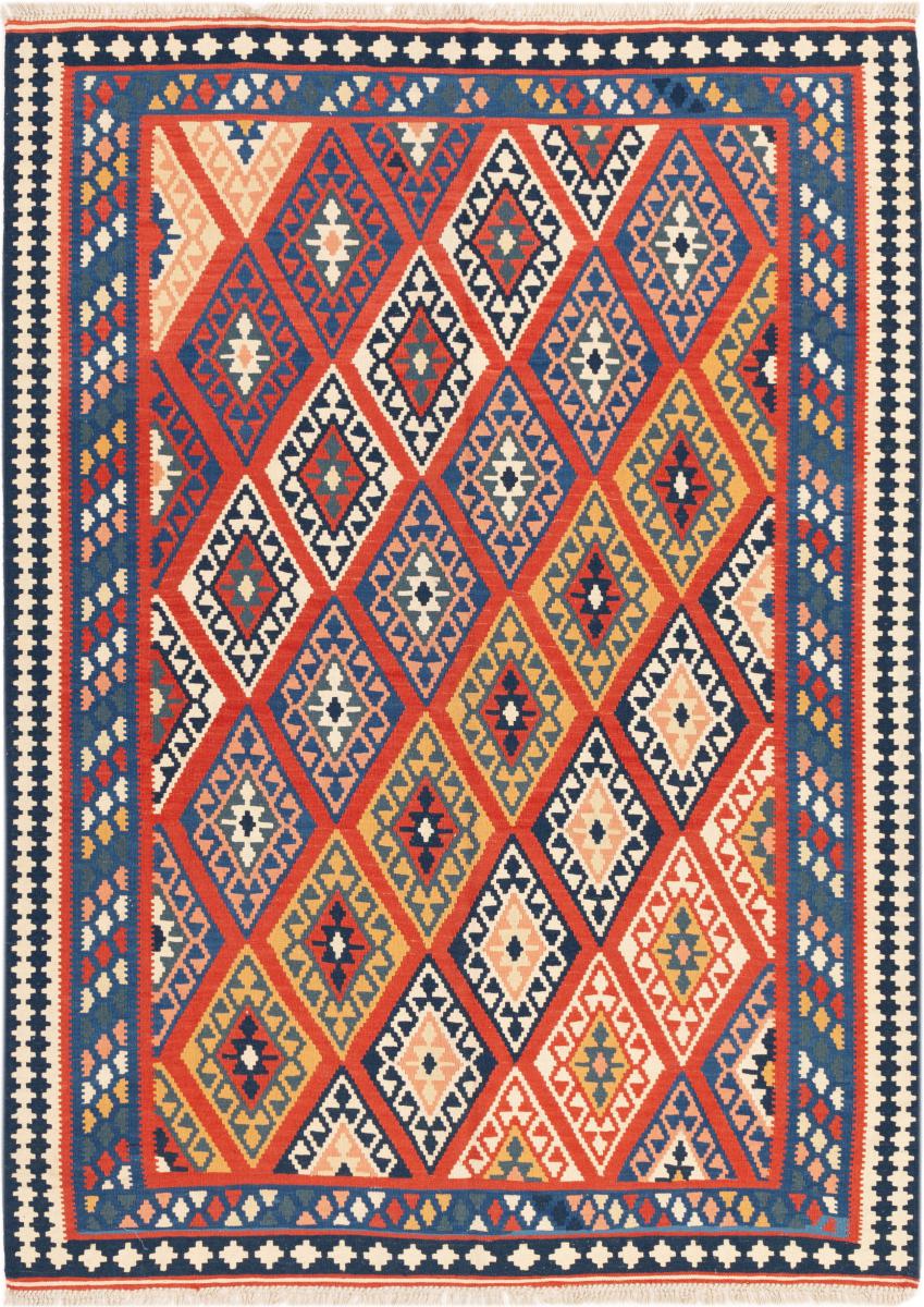 Persian rug Kilim Fars Ghashghai 236x171 236x171, Persian rug Handwoven