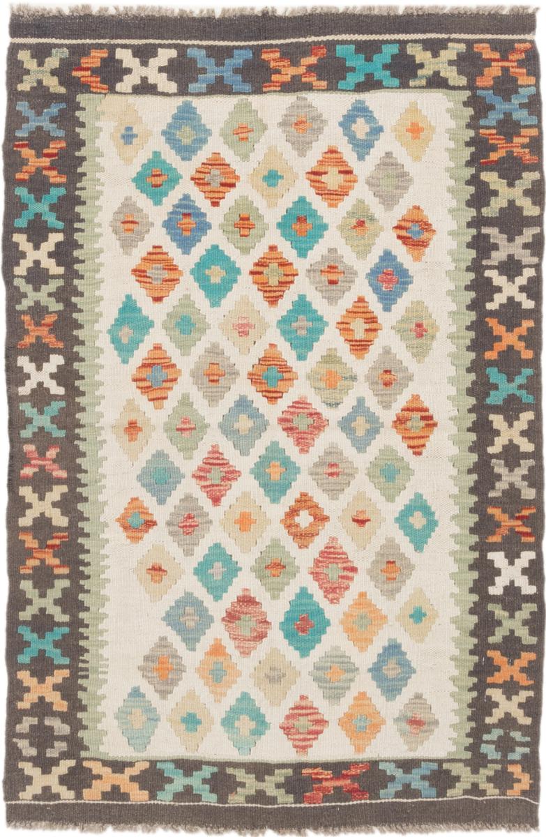 Tapete afegão Kilim Afegão 127x84 127x84, Tapete persa Tecido à mão