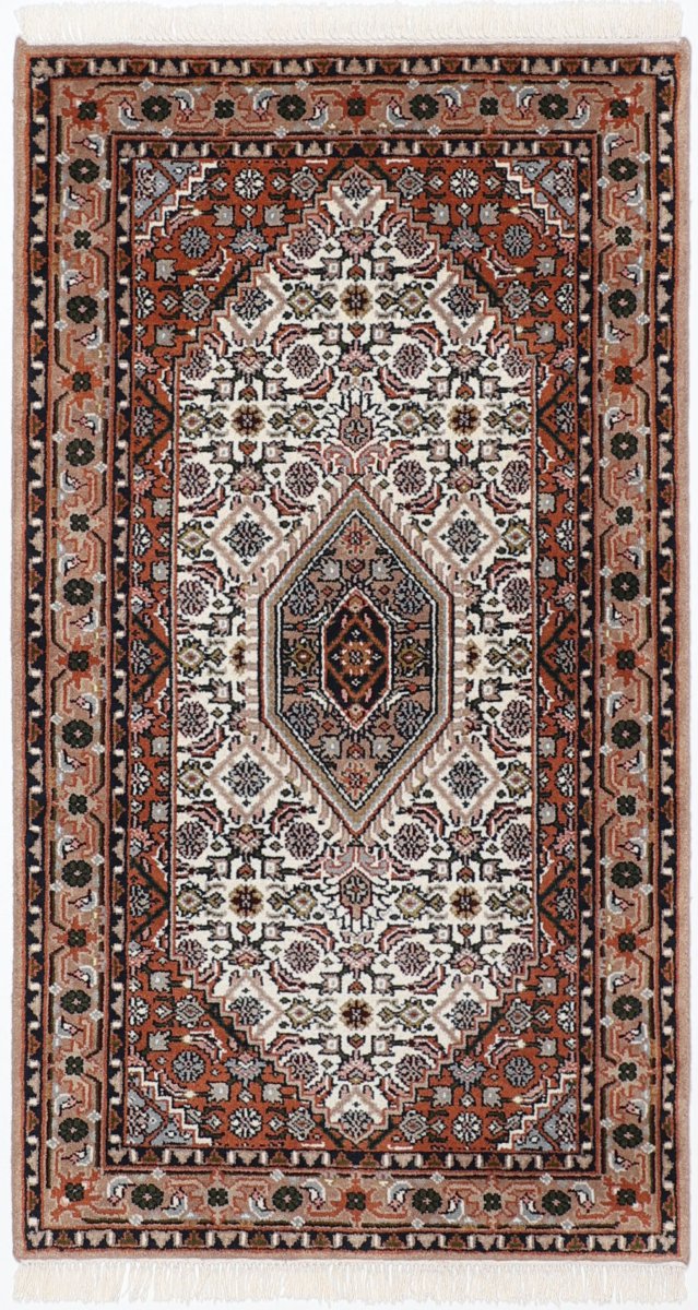 Tapete indiano Indo Bidjar 158x87 158x87, Tapete persa Feito à mão