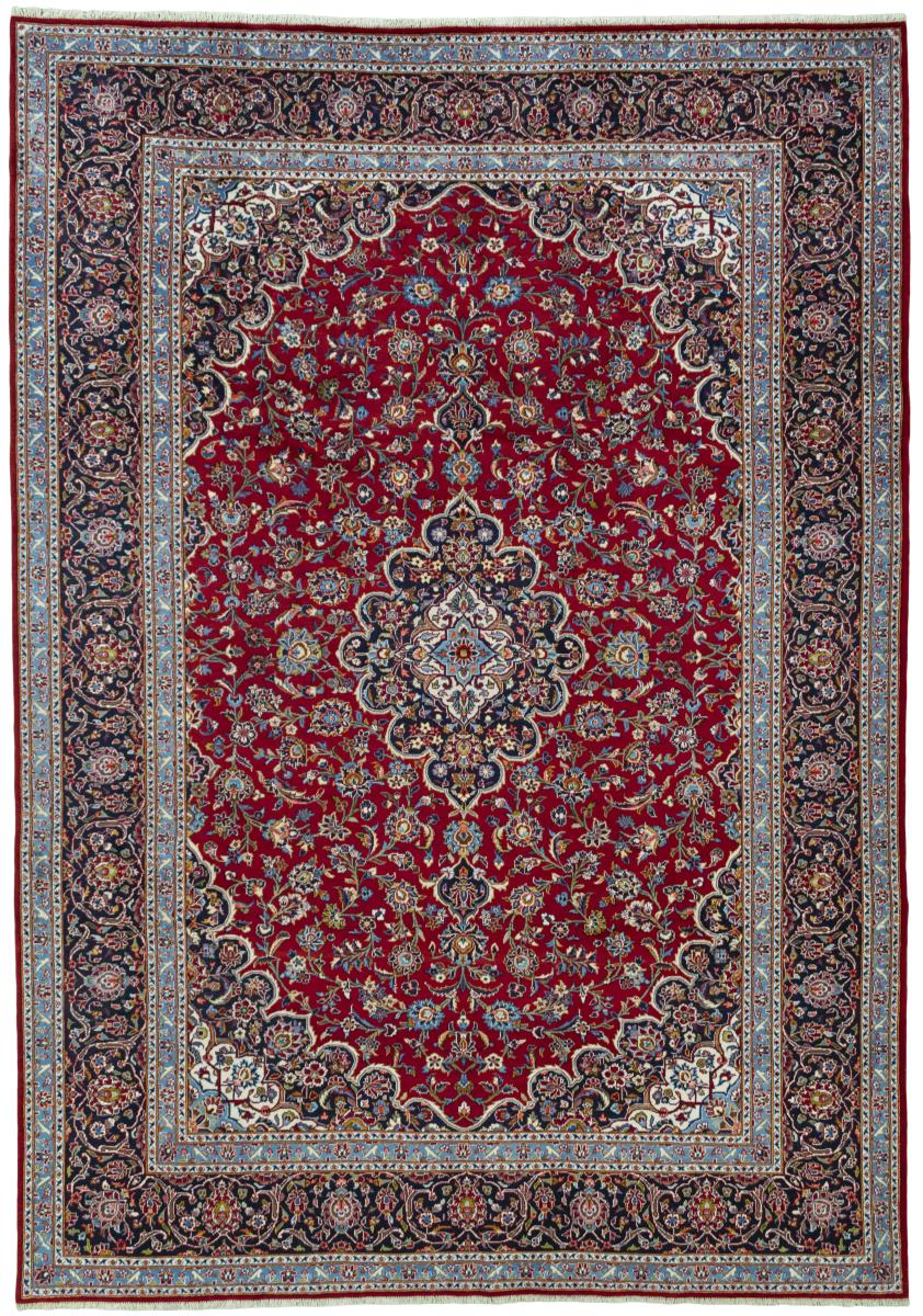 Περσικό χαλί Keshan 400x283 400x283, Περσικό χαλί Χειροποίητο με κόμπους