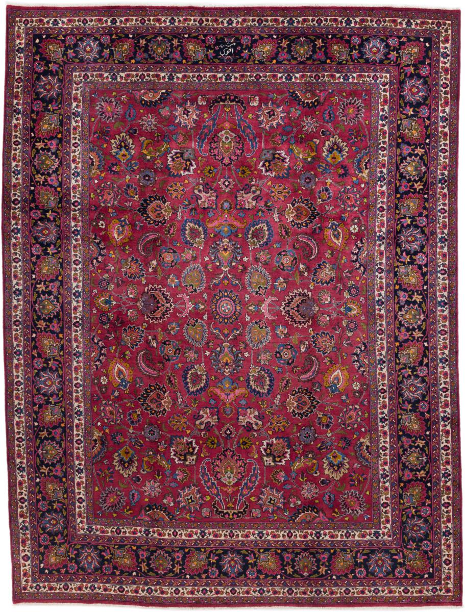 Persian Rug Mashhad 402x296 402x296, Persian Rug Knotted by hand