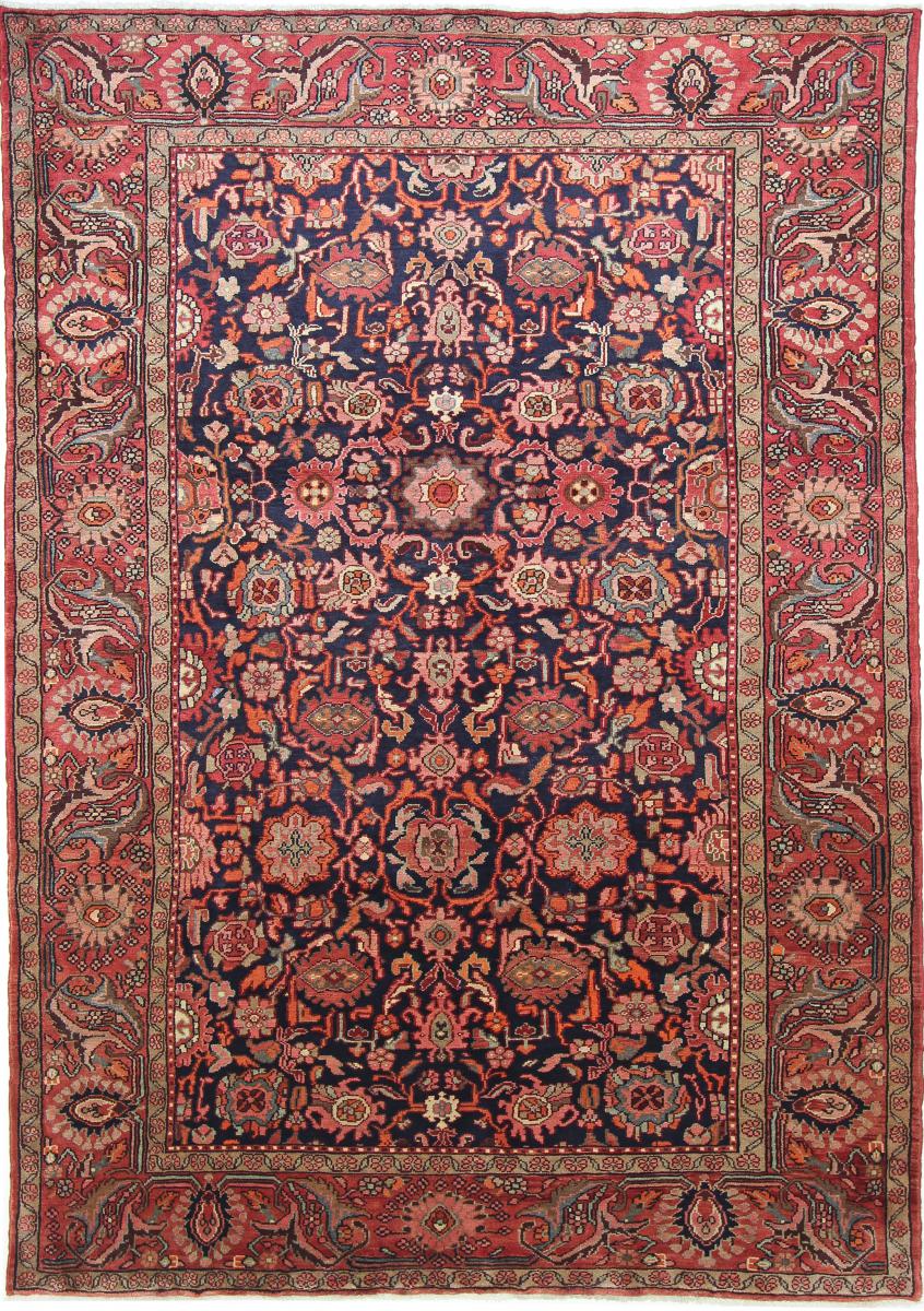 Persian Rug Nanadj 9'8"x6'9" 9'8"x6'9", Persian Rug Knotted by hand