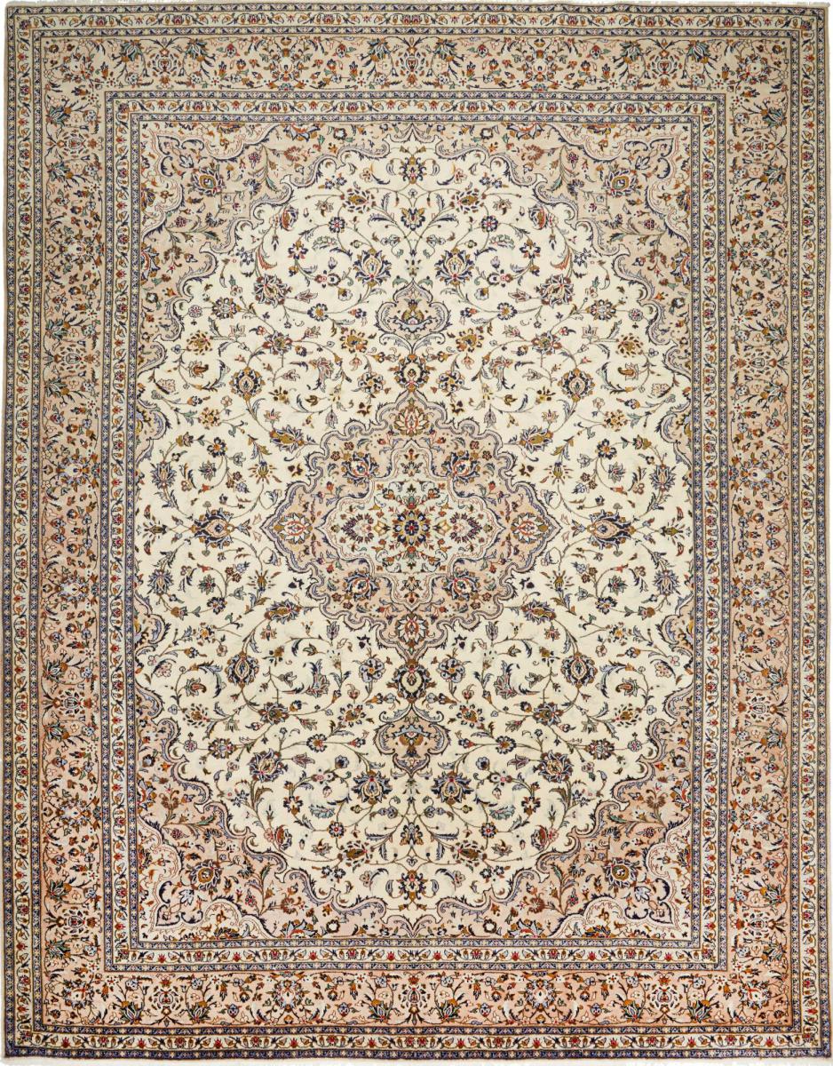 Perzsa szőnyeg Kashan 13'1"x9'11" 13'1"x9'11", Perzsa szőnyeg Kézzel csomózva