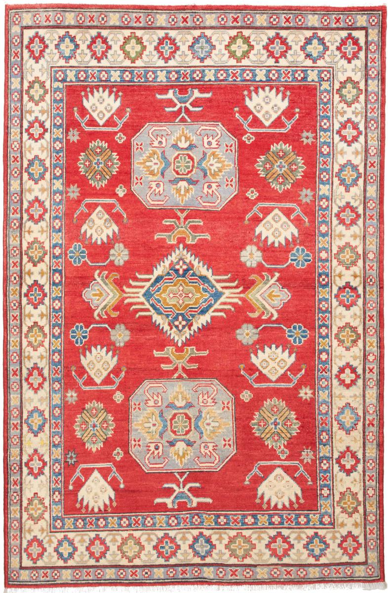 Tapis afghan Kazak Limited 185x120 185x120, Tapis persan Noué à la main