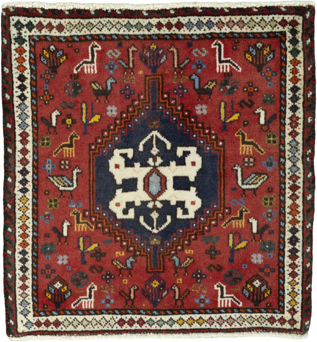 Persian Rug Shiraz 65x65 65x65, Persian Rug Knotted by hand