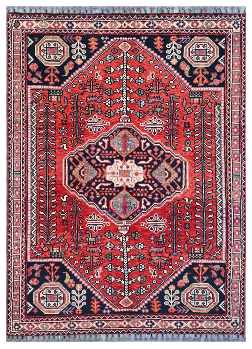 Pakistansk matta Kazak Ghashghai 191x142 191x142, Persisk matta Handknuten