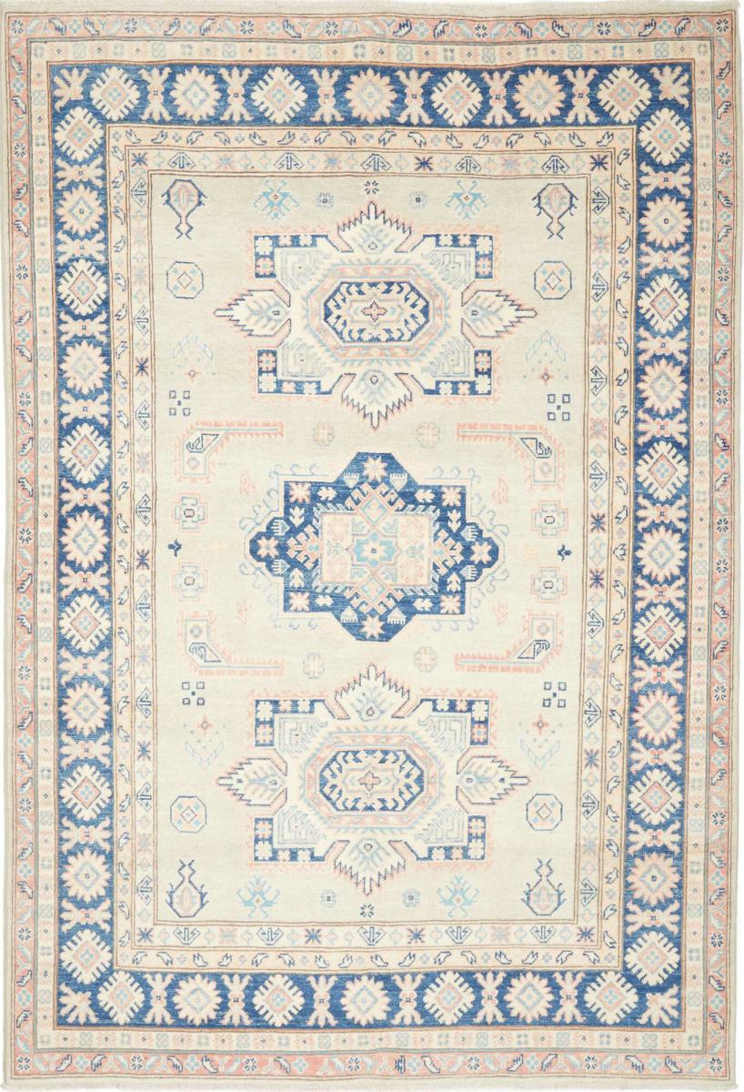 Tapete paquistanês Kazak 250x171 250x171, Tapete persa Atado à mão