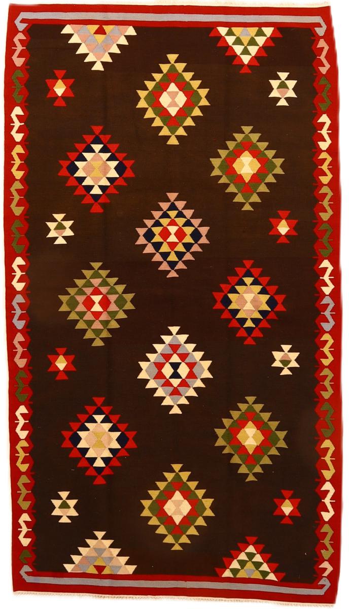 Persian Rug Kilim Fars 201x111 201x111, Persian Rug Woven by hand