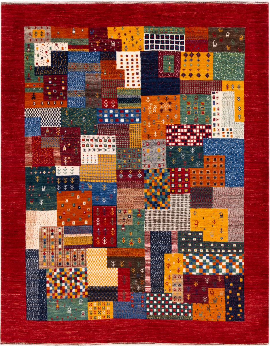 Persialainen matto Persia Gabbeh Loribaft Nowbaft 191x152 191x152, Persialainen matto Solmittu käsin