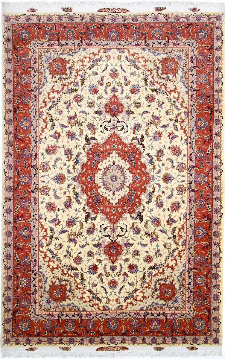 Tapete persa Tabriz 50Raj 305x205 305x205, Tapete persa Atado à mão