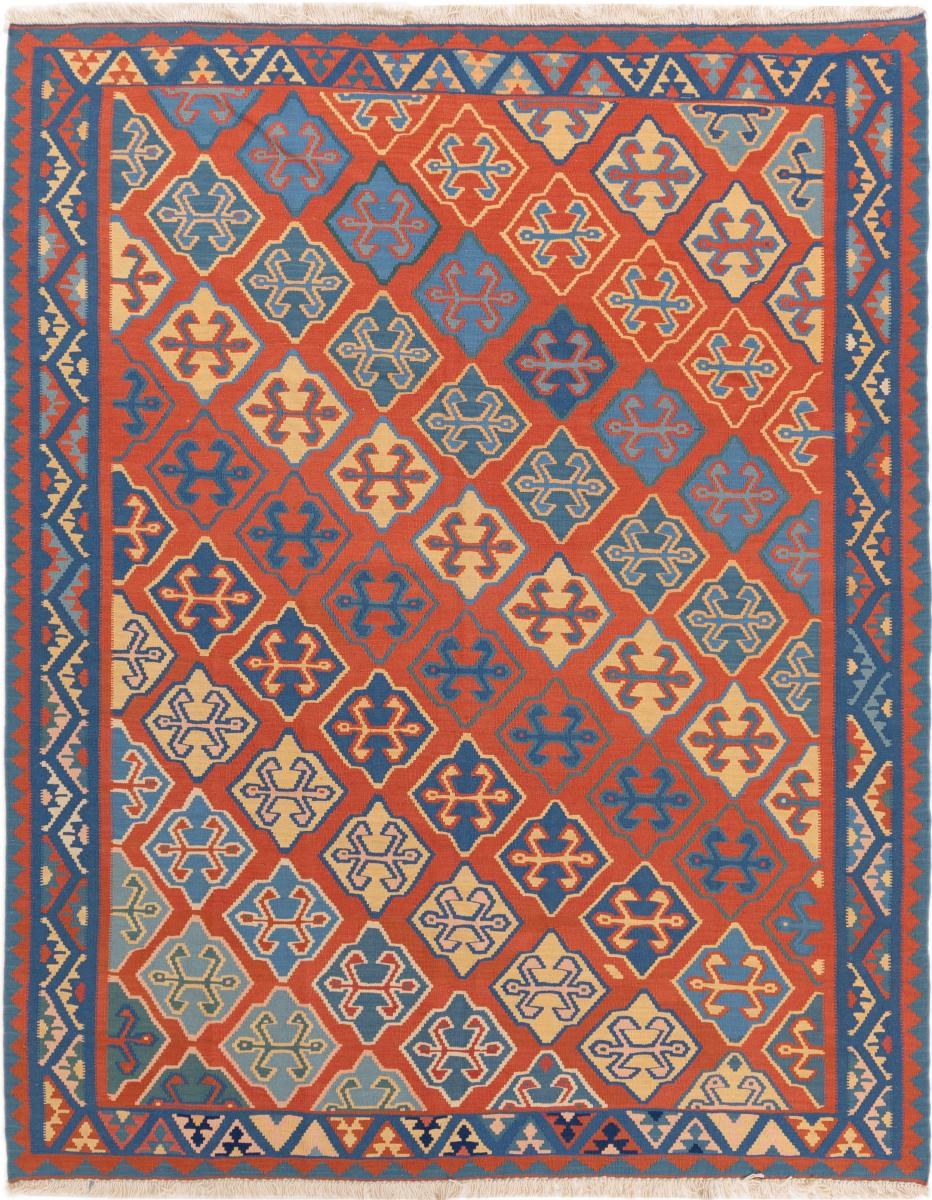 Alfombra persa Kilim Fars 243x194 243x194, Alfombra persa Tejido a mano