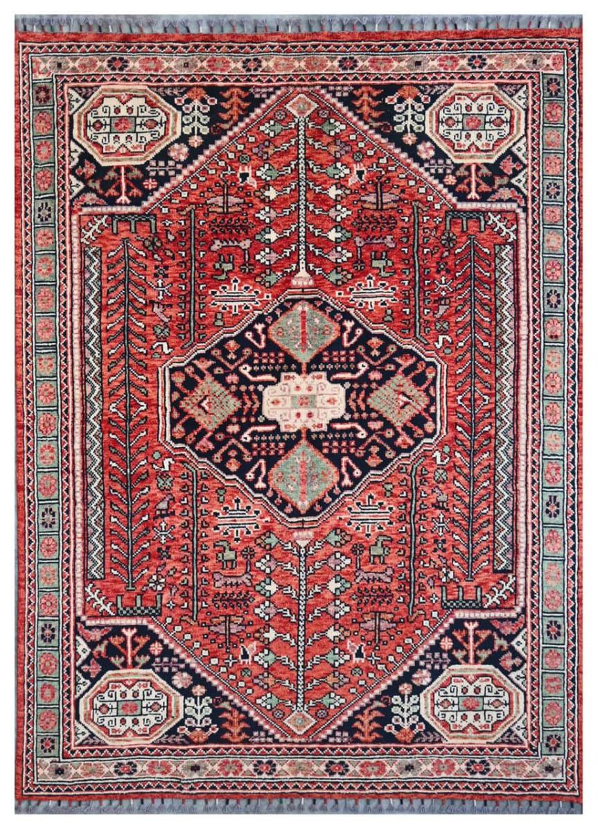 Pakistansk teppe Kazak Ghashghai 240x175 240x175, Persisk teppe Håndknyttet