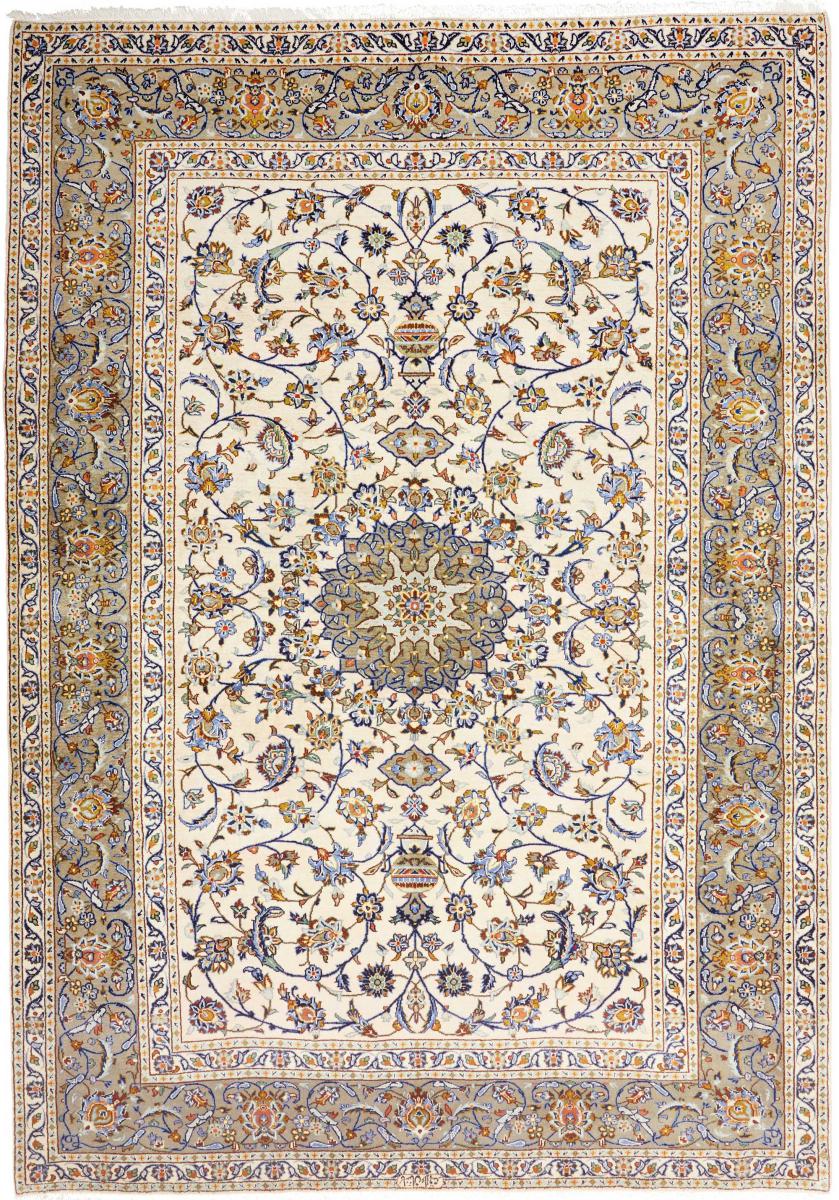 Persisk tæppe Keshan 314x222 314x222, Persisk tæppe Knyttet i hånden