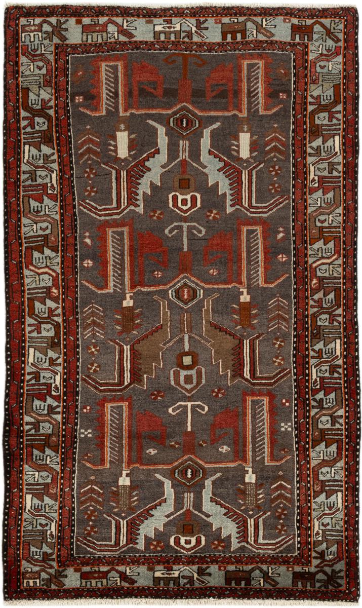 Persisk tæppe Khamseh 214x128 214x128, Persisk tæppe Knyttet i hånden