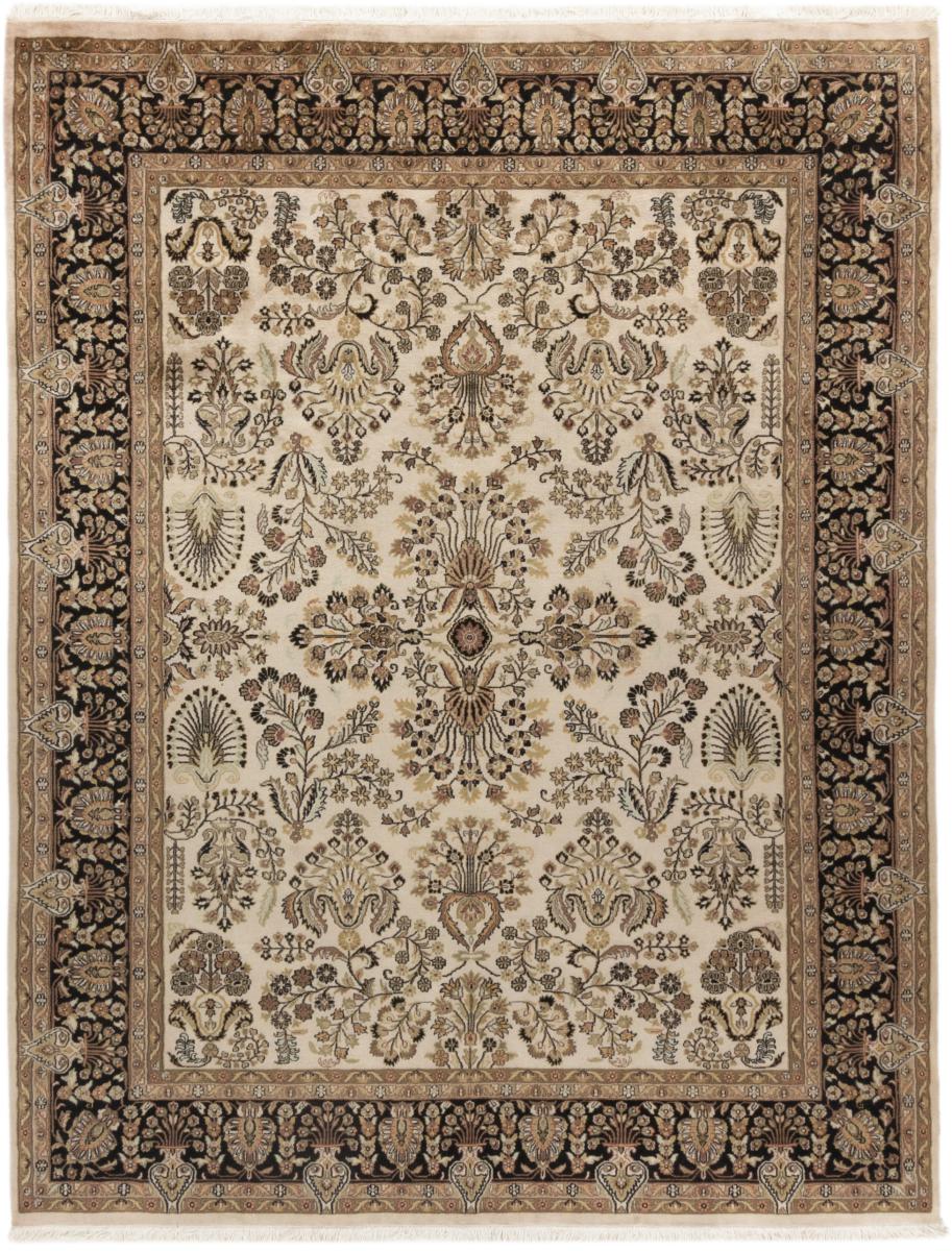 Tapis indien Indo Kashan 303x233 303x233, Tapis persan Noué à la main