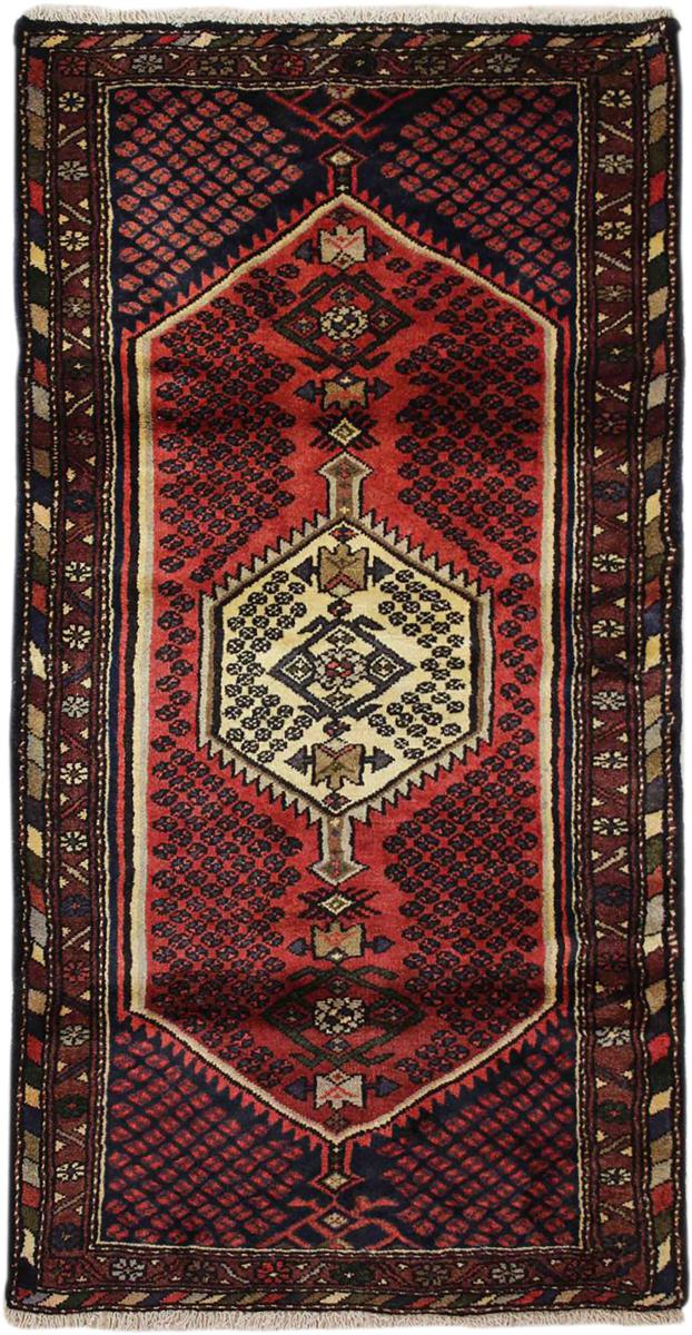 Persian Rug Hamadan 152x76 152x76, Persian Rug Knotted by hand