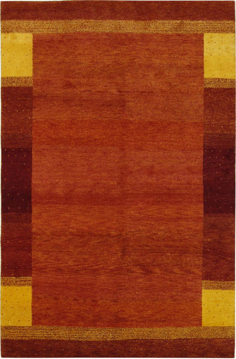 Indo rug Gabbeh 9'11"x6'6" 9'11"x6'6", Persian Rug Knotted by hand