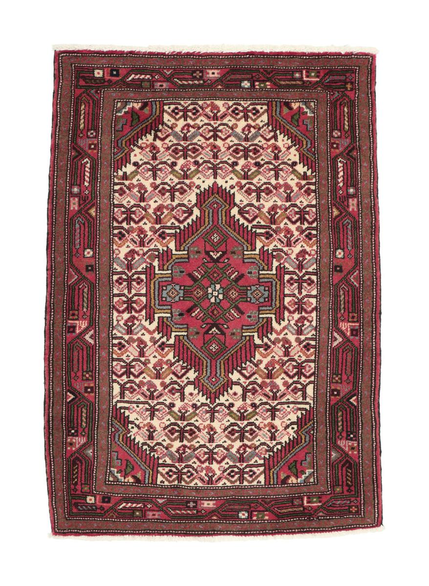 Perzisch tapijt Hamadan 126x76 126x76, Perzisch tapijt Handgeknoopte