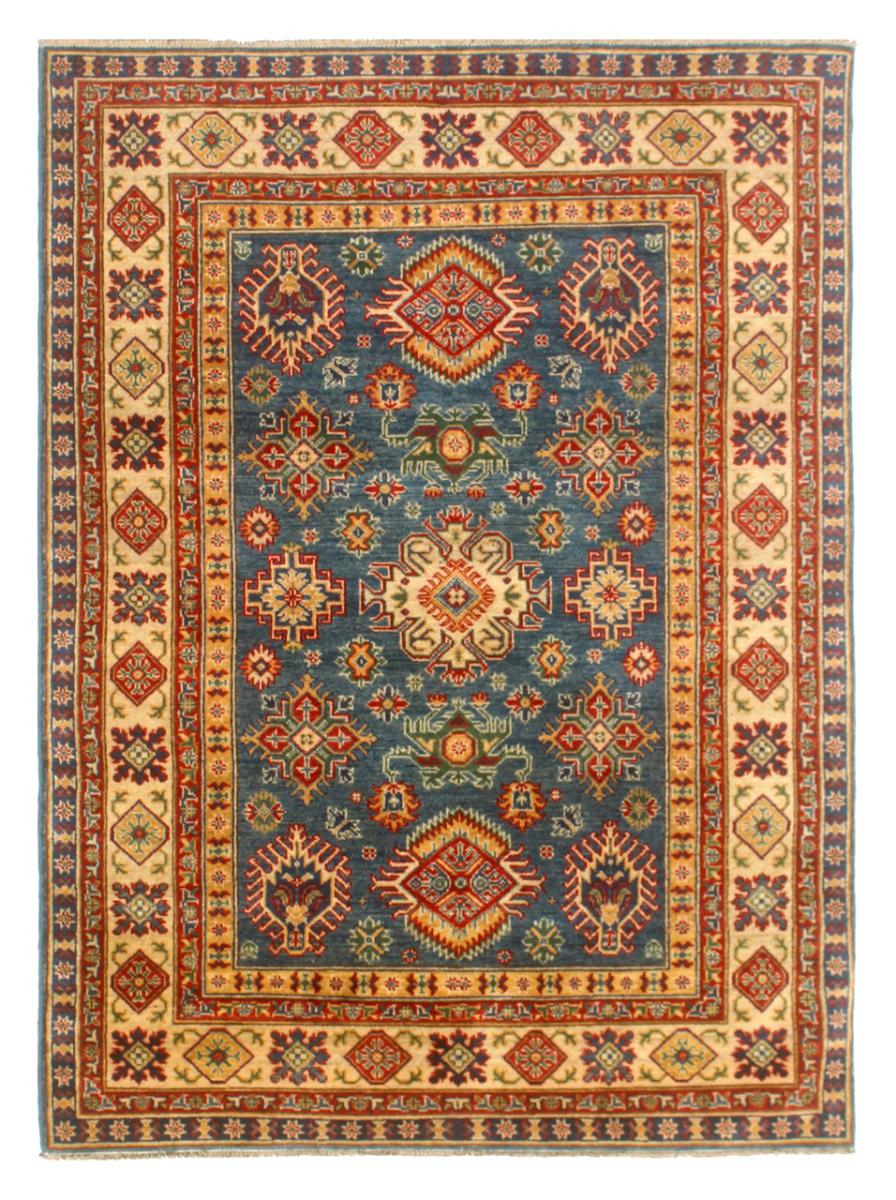 Afghan rug Kazak Ghazni 212x145 212x145, Persian Rug Knotted by hand