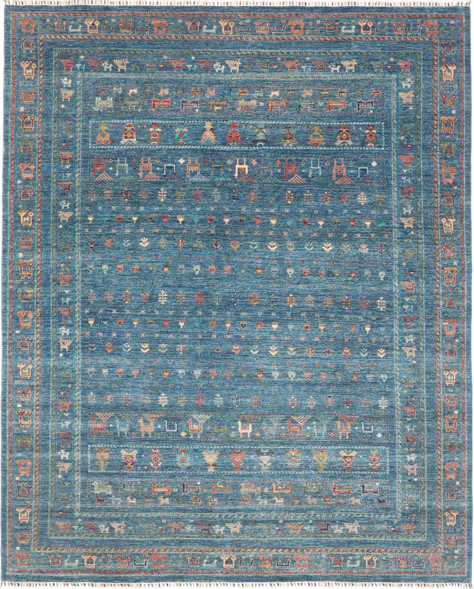 Pakistani rug Design Arijana 10'0"x8'1" 10'0"x8'1", Persian Rug Knotted by hand