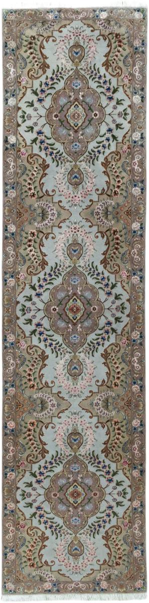 Tapete persa Tabriz 50Raj 342x84 342x84, Tapete persa Atado à mão