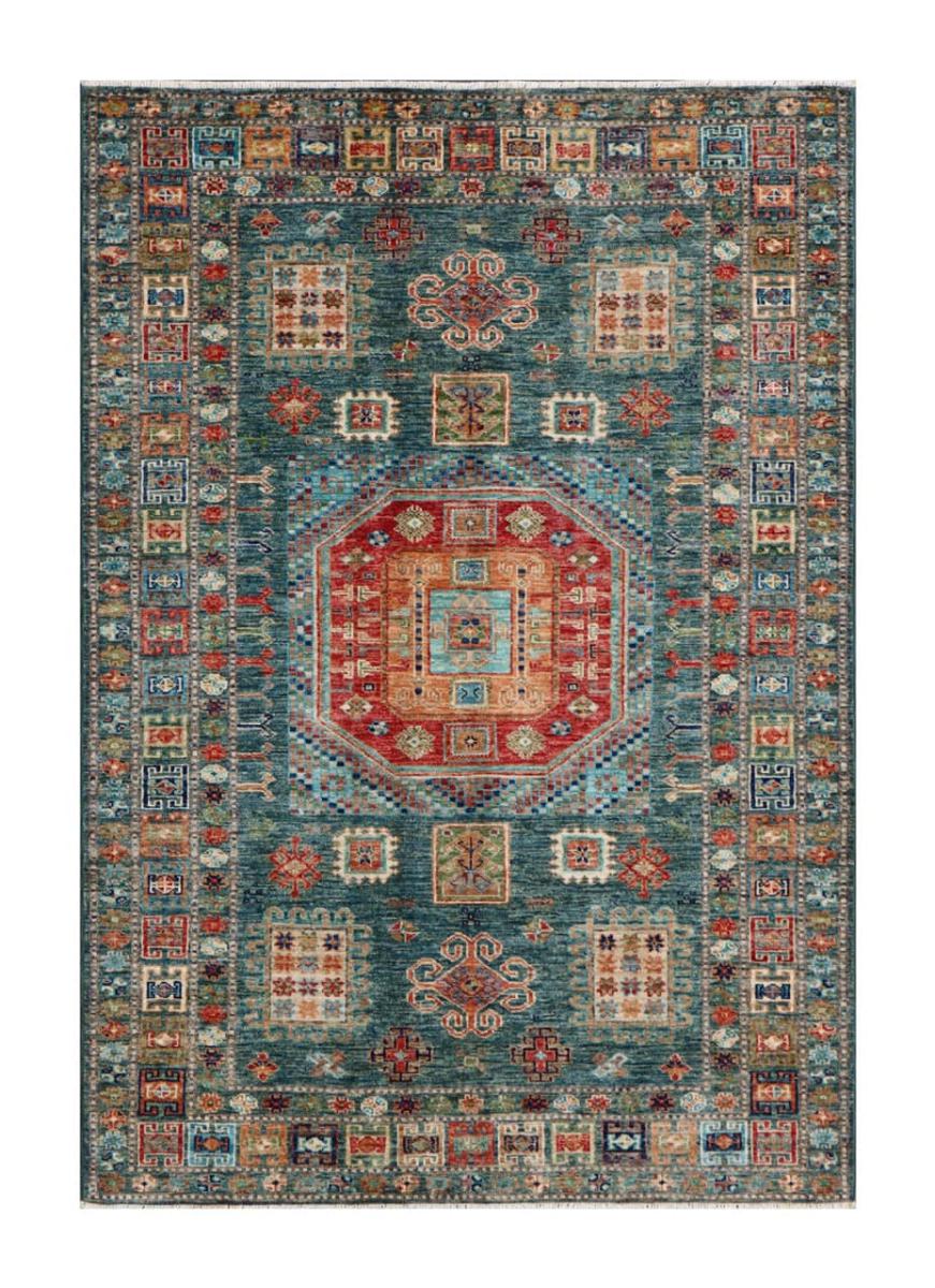 Covor afgan Kazak Ghazni 181x127 181x127, Covor persan Lucrate de mână