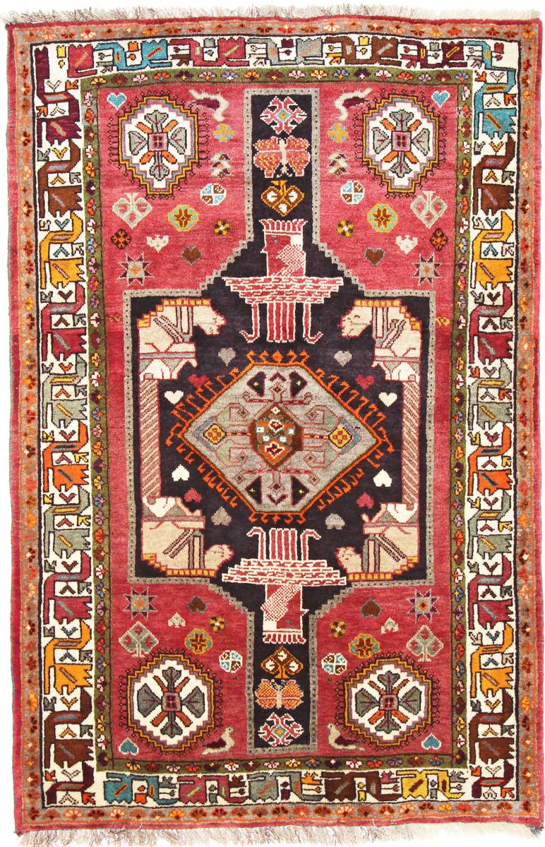 Perzsa szőnyeg Ghashghai 197x131 197x131, Perzsa szőnyeg Kézzel csomózva