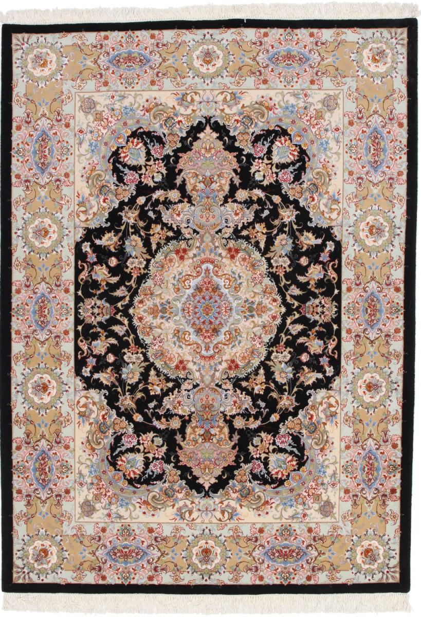 Dywan perski Tabriz 60Raj Jedwabna Osnowa 209x149 209x149, Dywan perski Ręcznie tkane