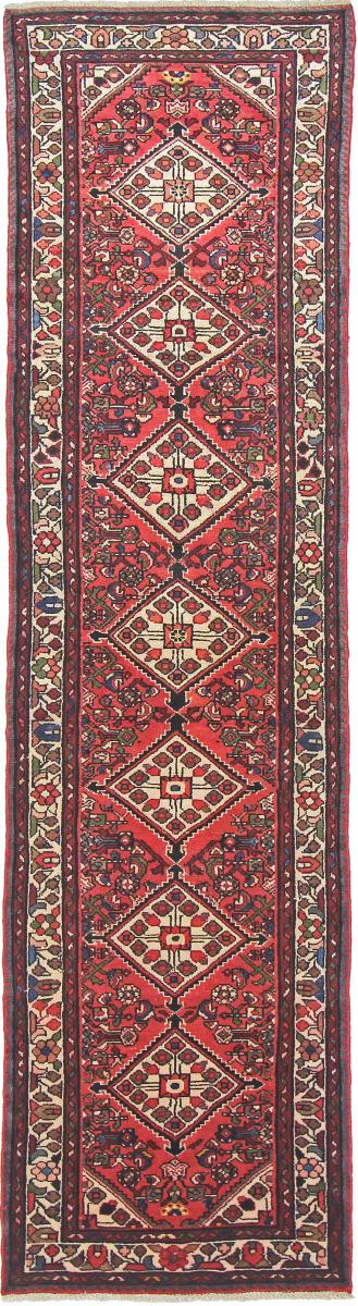 Persisk tæppe Hamadan Burchalo 306x79 306x79, Persisk tæppe Knyttet i hånden