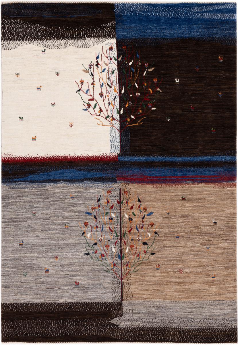 Persisk tæppe Persisk Gabbeh Kashkuli Banafsheh 235x163 235x163, Persisk tæppe Knyttet i hånden