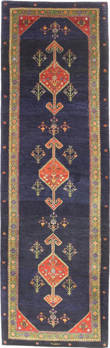 Tapis persan Persan Gabbeh Loribaft 273x86 273x86, Tapis persan Noué à la main