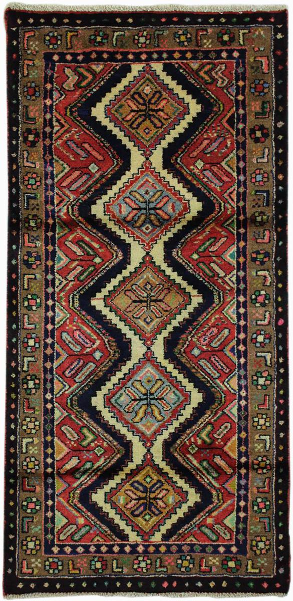 Tappeto persiano Hamadan 137x71 137x71, Tappeto persiano Annodato a mano