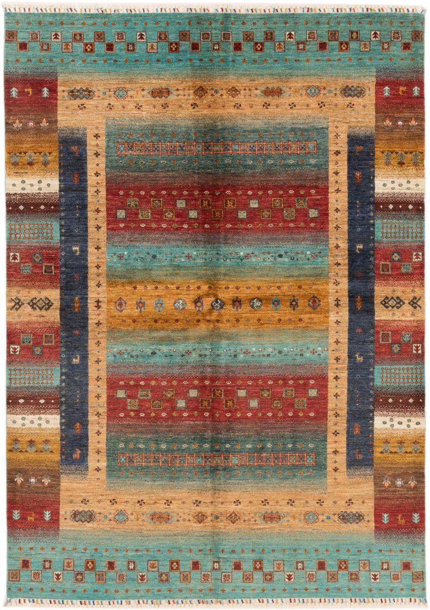 Afghan rug Arijana Klassik 245x177 245x177, Persian Rug Knotted by hand