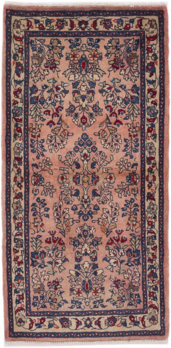 Persian Rug Sarouk 136x71 136x71, Persian Rug Knotted by hand