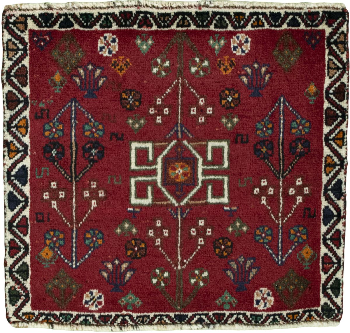 Perzisch tapijt Shiraz 56x61 56x61, Perzisch tapijt Handgeknoopte