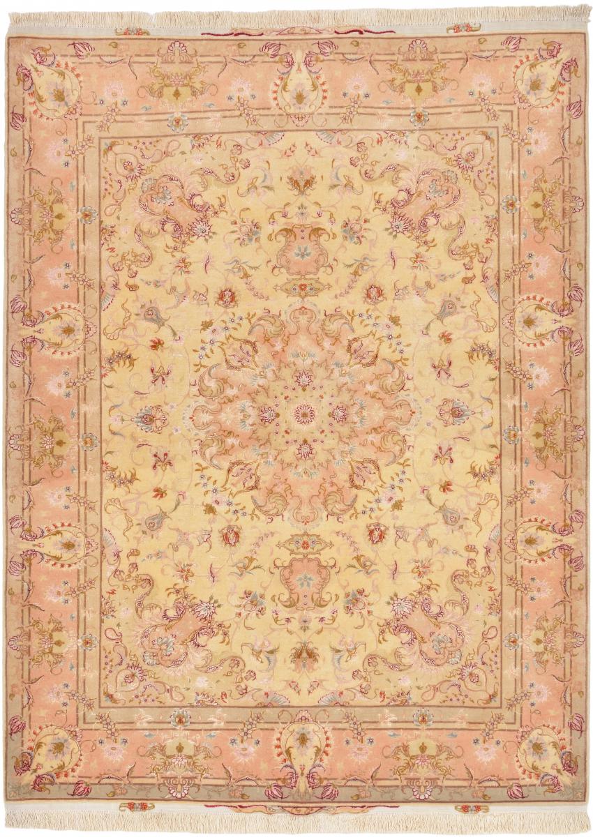 Tapete persa Tabriz 50Raj 202x148 202x148, Tapete persa Atado à mão