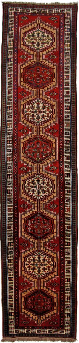 Tapis persan Sarab Antique 438x93 438x93, Tapis persan Noué à la main