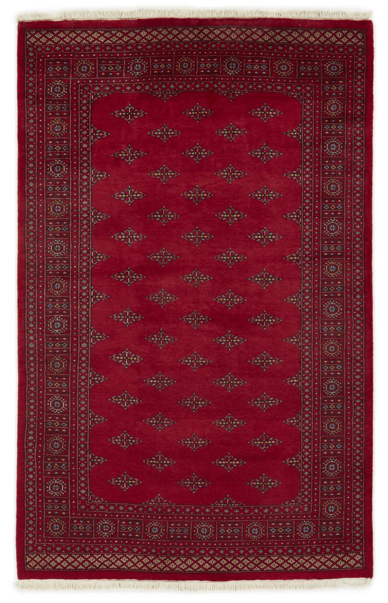 Pakistani rug Pakistan Buchara 3ply 8'3"x5'5" 8'3"x5'5", Persian rug Hand-knotted