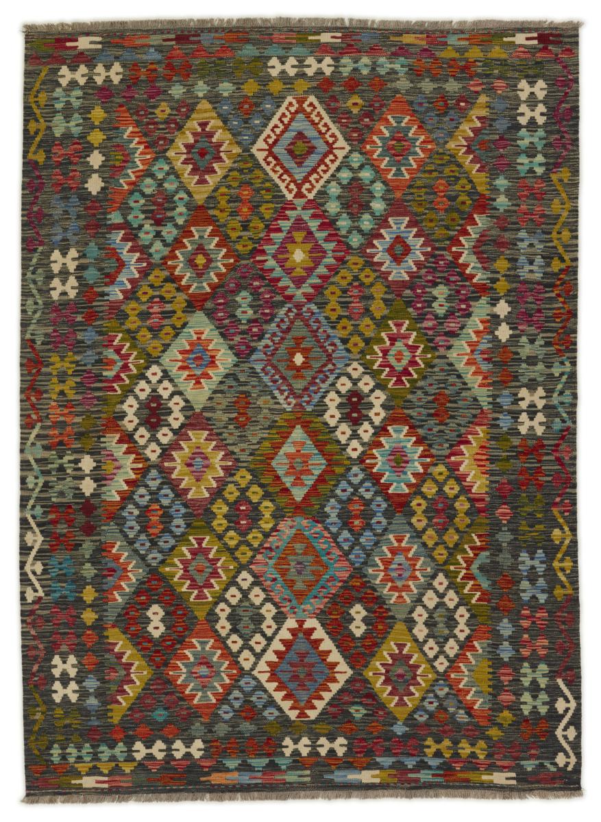 Afghan rug Kilim Afghan 247x180 247x180, Persian Rug Woven by hand
